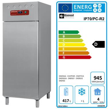 IP70/PC-R2 típusú ipari, nagykonyhai, Cukrászati sütőipari hűtőszekrény
